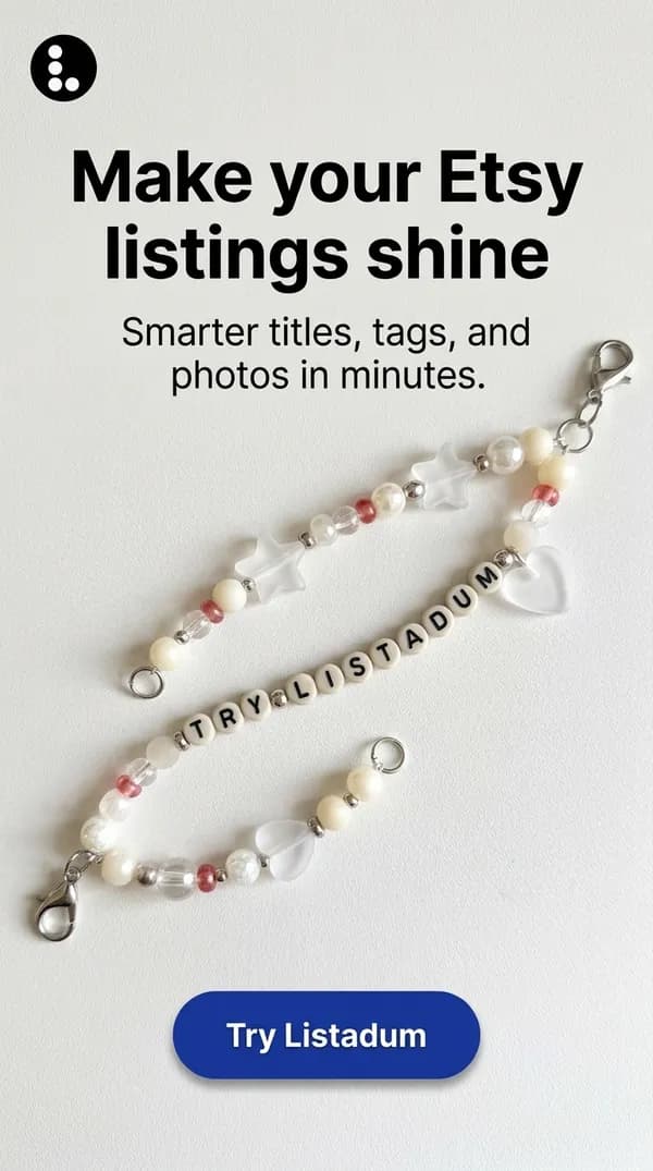 Generated ad: Make your Etsy listings shine